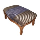 Foot rest upholstered in Louis XV style