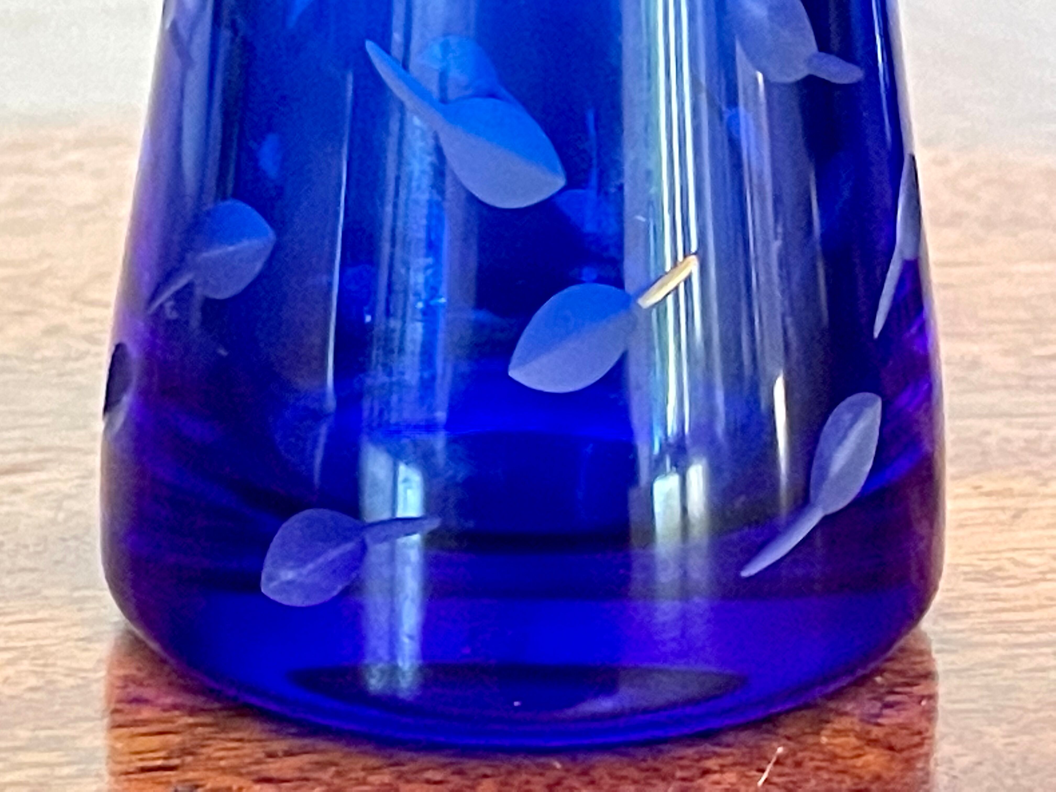 Shisheido vase Cristal d'Arques circa 1990