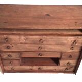 Small piece of professional furniture (watchmaker) 1930s Width 49.5 cm Height 41.5 cm