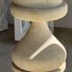 Pawn Bleach - Stool, side table, end table in solid mango wood