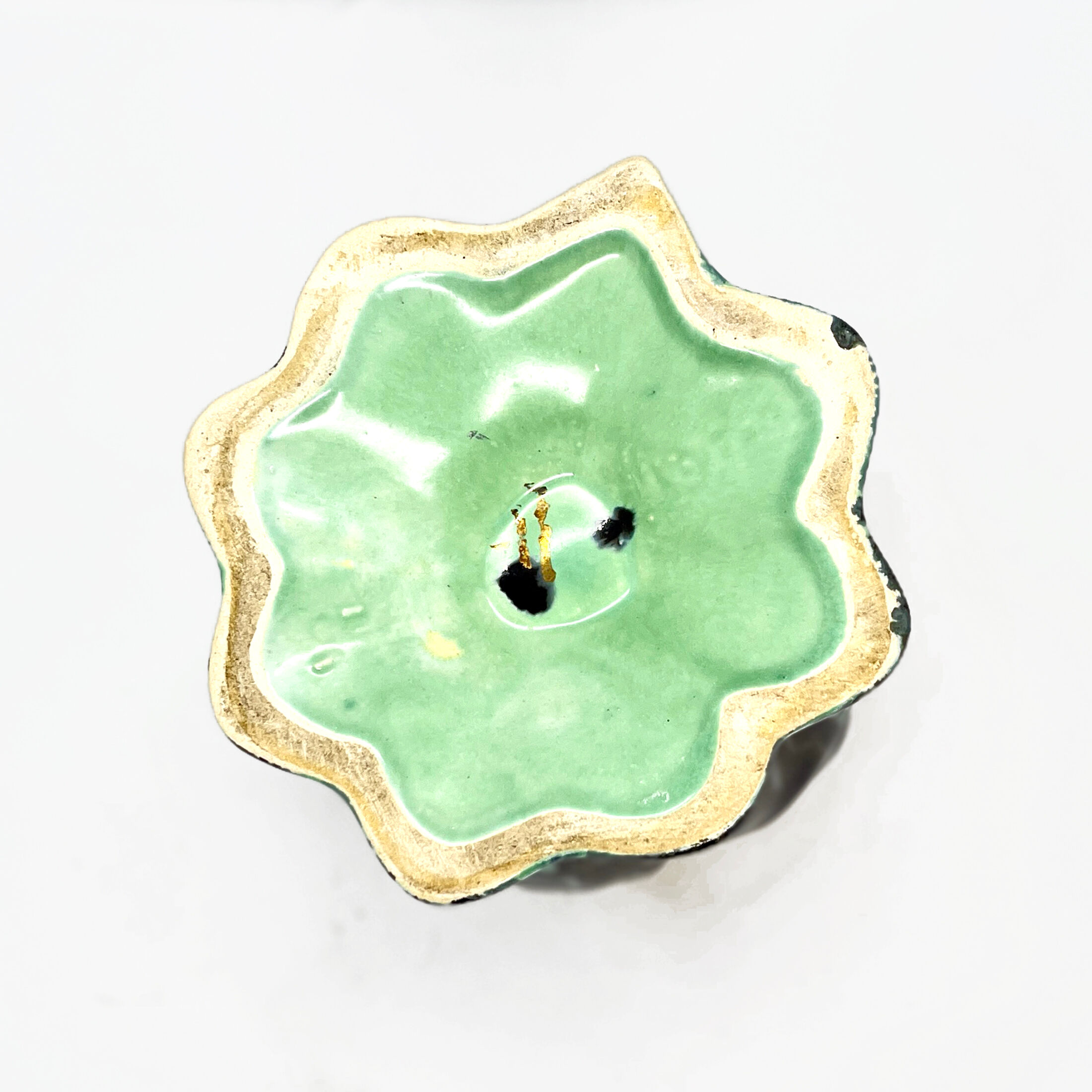 1970s ceramic pot, planter Staffel Limburg, Germany