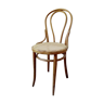 Chaise bistrot Thonet N°18 cannée en bois courbé