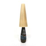 Scandinavian ceramic floor lamp, Ola Fihl, Tilgmans Keramik, Sweden, 1970