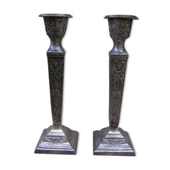 Pair of vintage torches