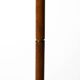 Scandinavian floor lamp in oak and brass, 50s