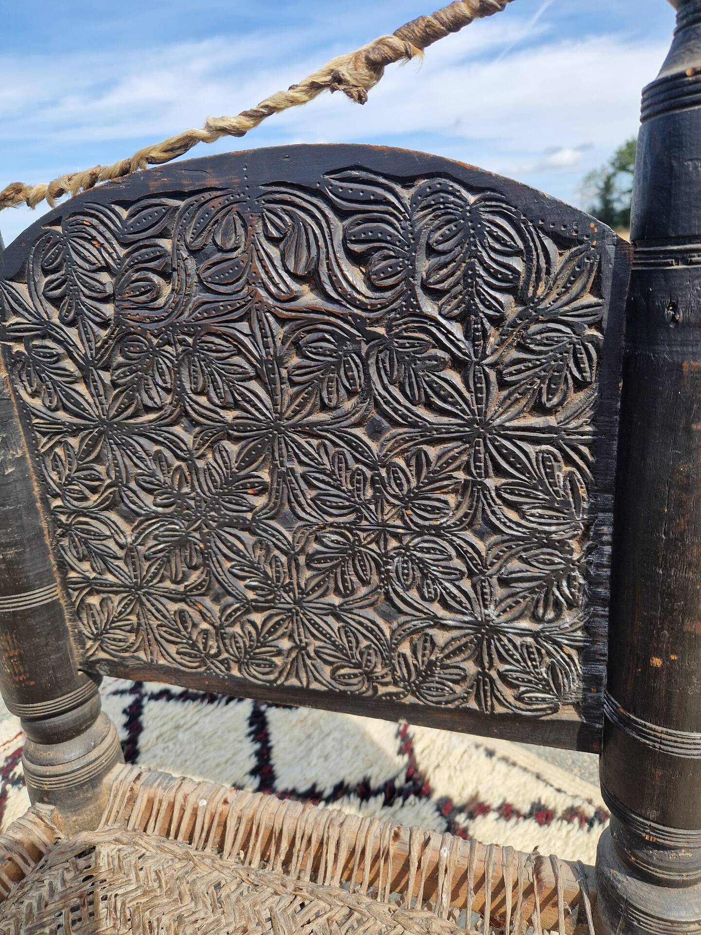 Traditional chair from Pakistan