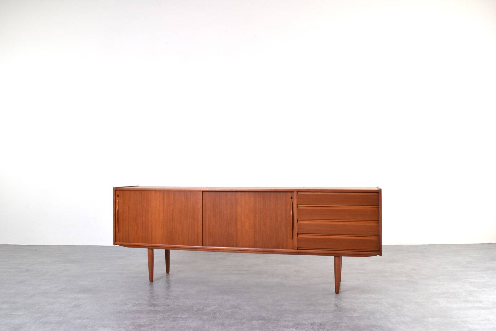 Mid-Century Danish Teak Sideboard, 1960s.