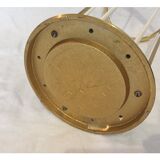 Vintage gold metal umbrella holder from the 1950s