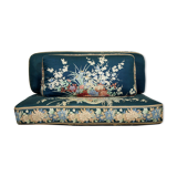 Sofa mattress "bohemian" in satin floral cotton