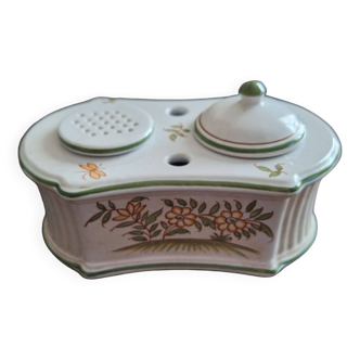 Earthenware inkwell