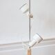 Lampadaire design italien 2 spots réglables