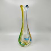 1960s Gorgeous Murano Vase By Flavio Poli. Made in Italy
