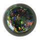 Sulfide green background with multicolored deco