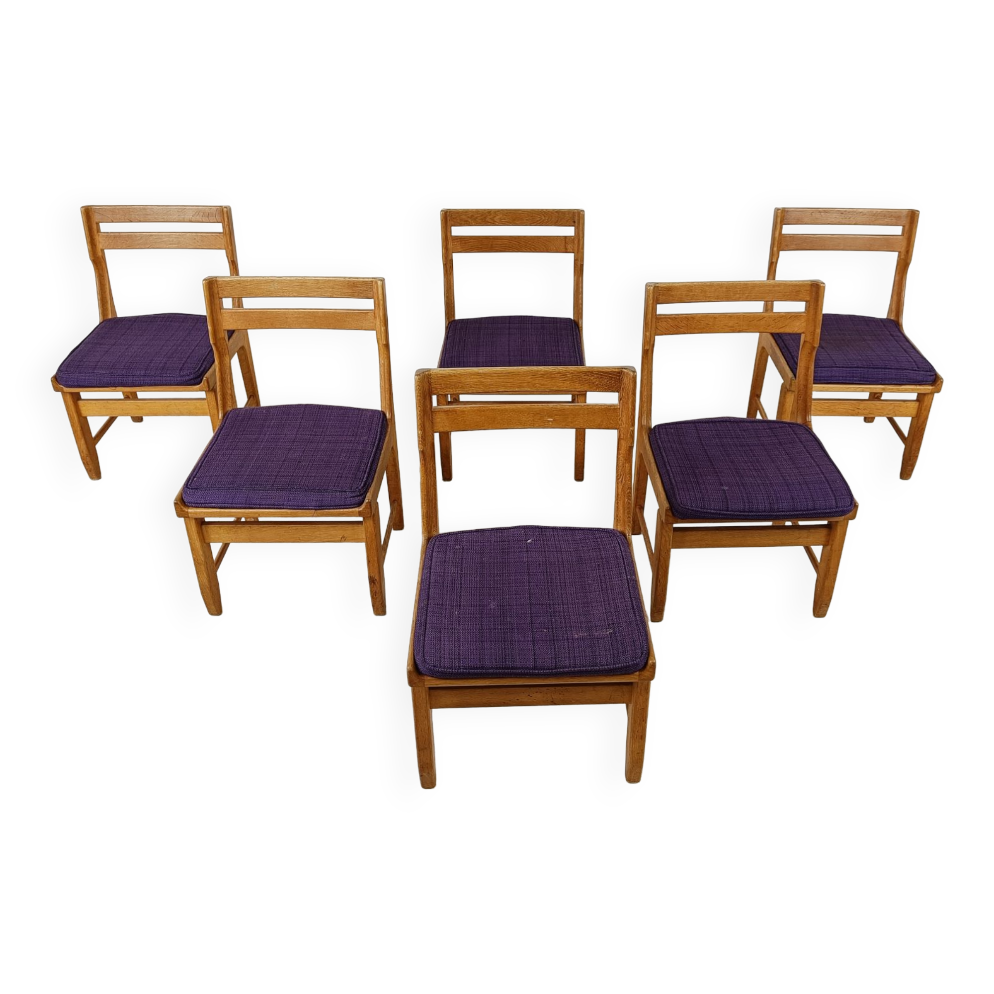 Raphael Chairs by Guillerme and Chambron for Votre Maison