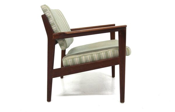 Fauteuil scandinave en teck, Karl-Erik Ekselius, JOC Vetlanda, Suède, 1960