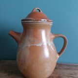 Stoneware teapot and coffee maker with filter