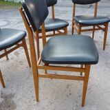 4 scandinavian chairs