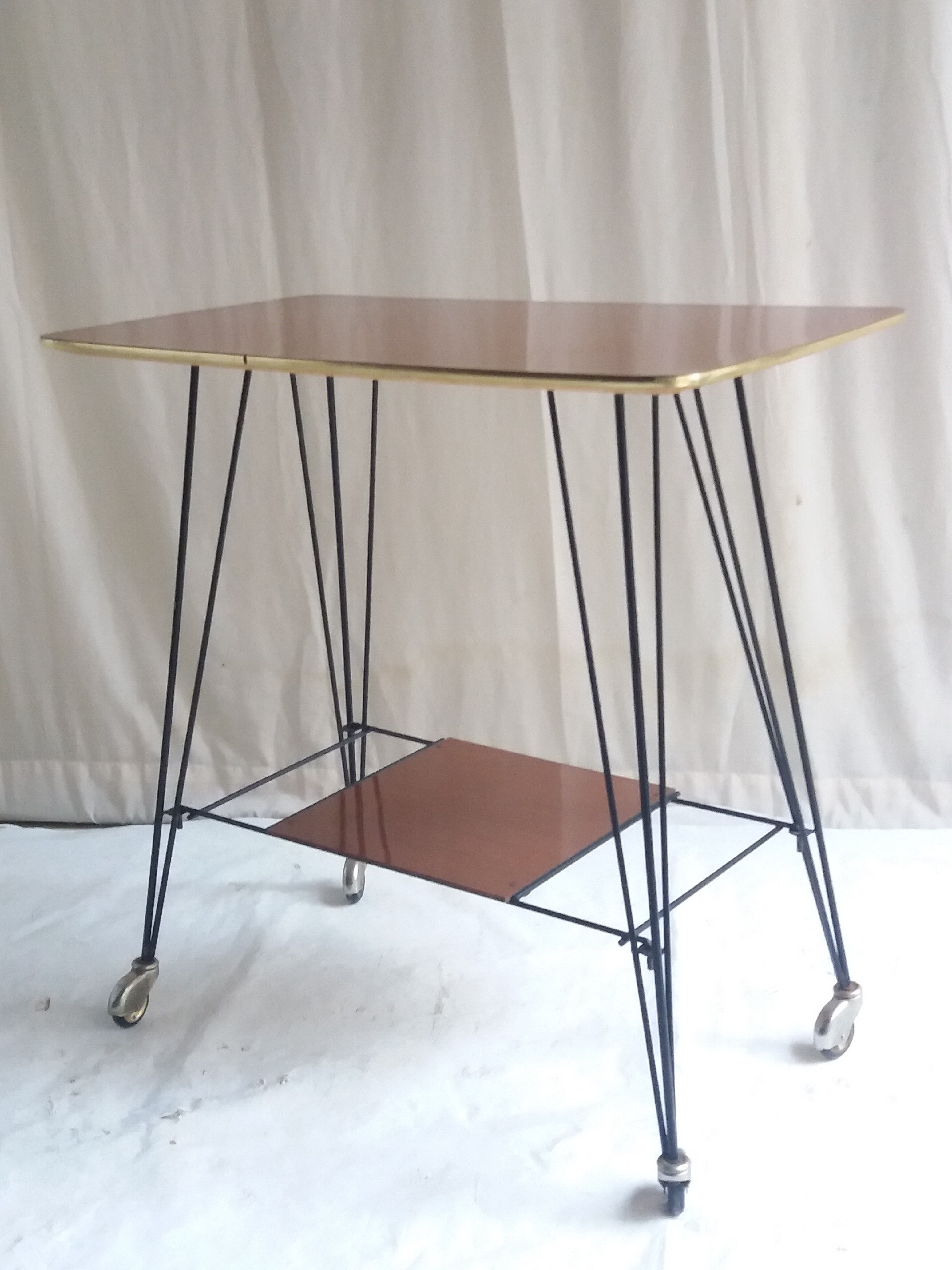 Vintage desserte of annees 60