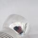 Christofle Gallia egg cup in silver metal