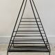 Magazine rack vintage log holder