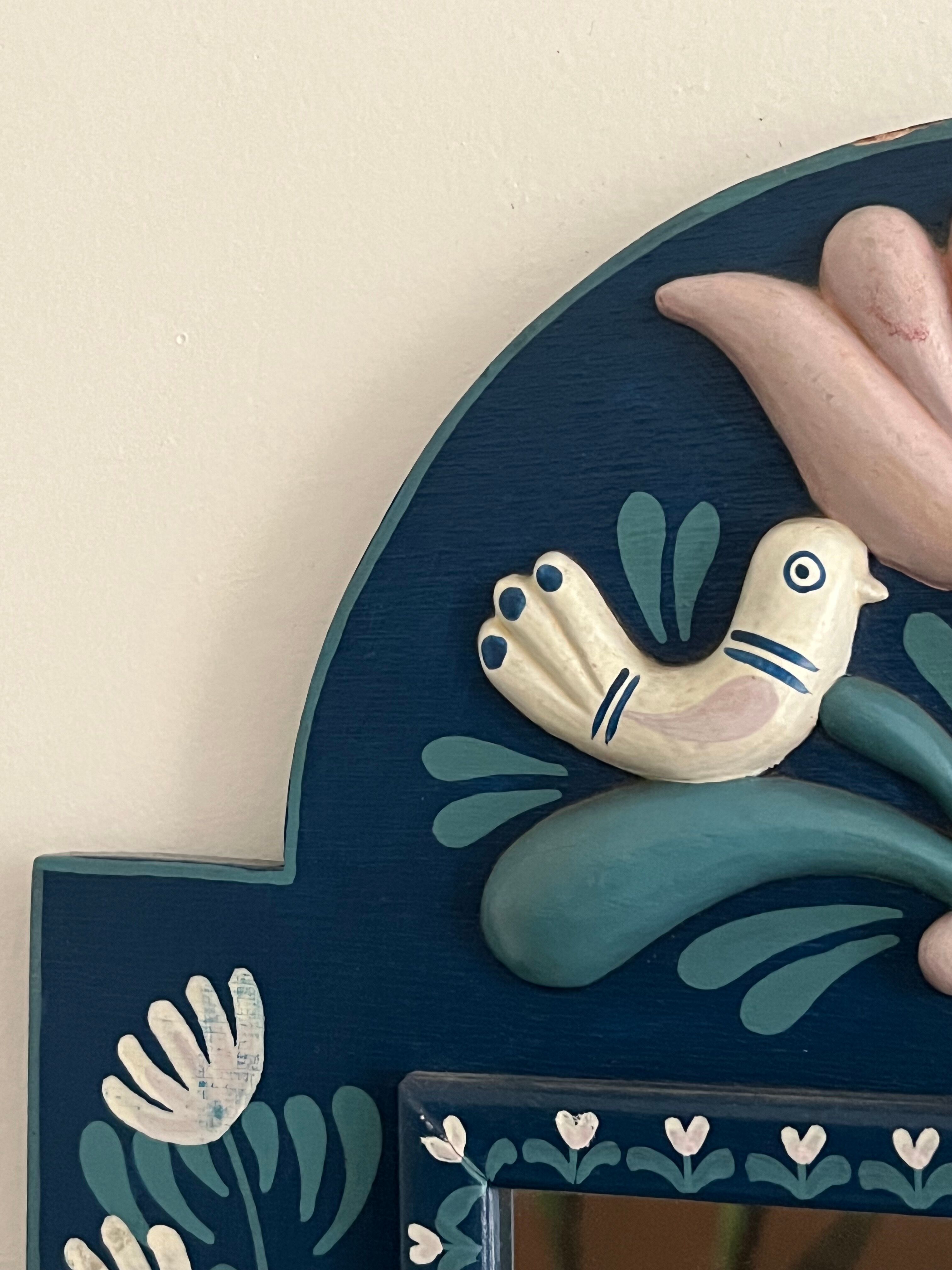 Scandinavian mirror 28x38cm