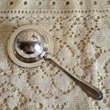 Silver-plated tea strainer