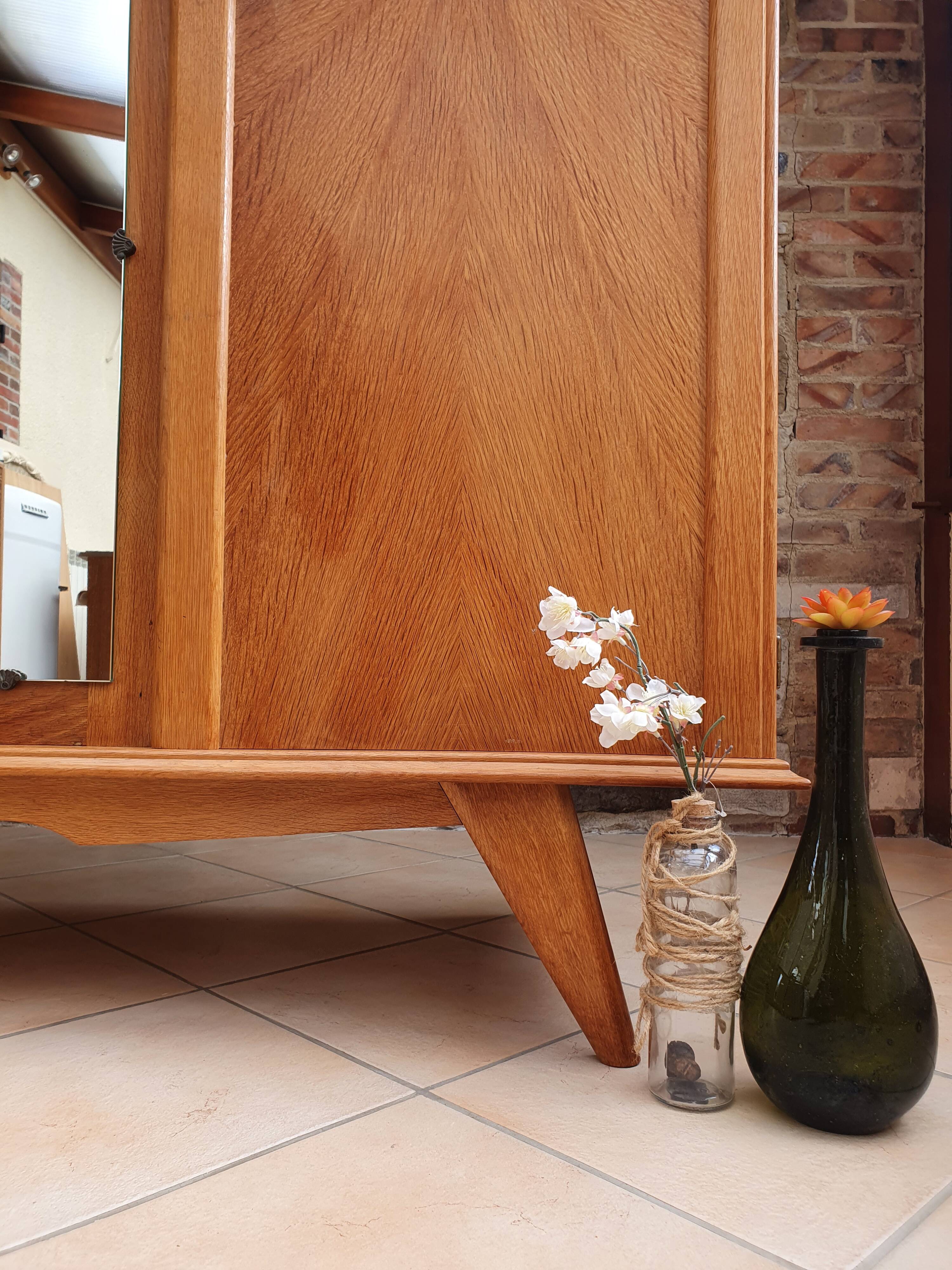 Vintage cabinet feet compass