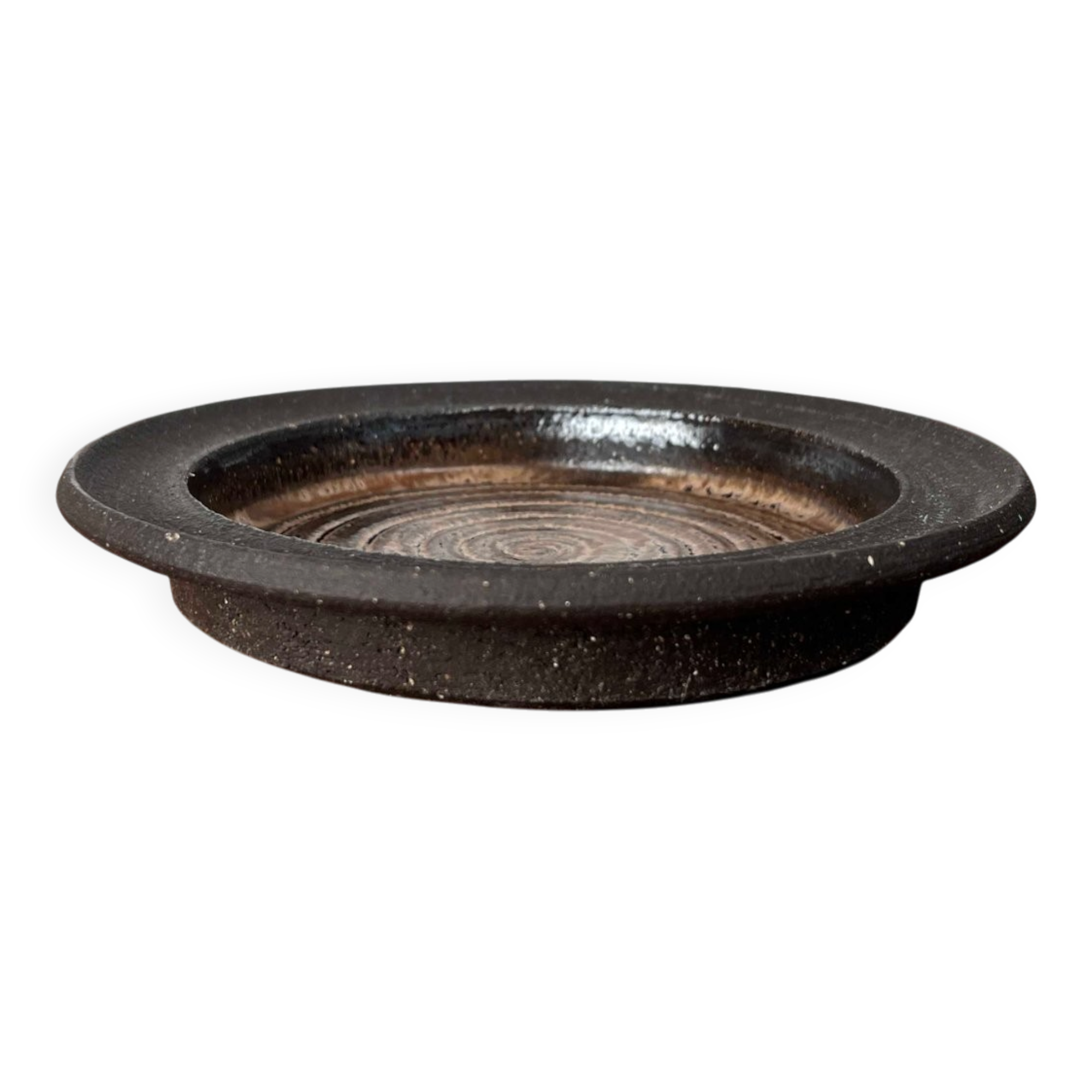 Mid-century modern Danish studio pottery bowl by Lehmann Pottery, 1960s.