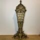 Firewall foldable fan "Peacock" - Bronze, Brass - Late nineteenth century