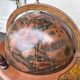 Globe bar terrestre – vintage – ornements – meuble bar a roulette