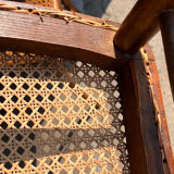 6 chairs bistro old cannage