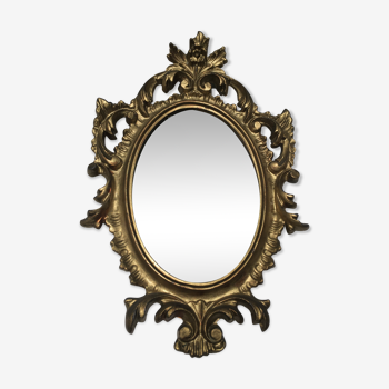 Vintage gold mirror rococo style