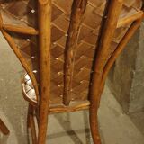 2 seventies palm tree chairs