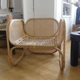 Fauteuil en rotin naturel