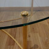 Brass coffee table
