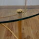 Brass coffee table