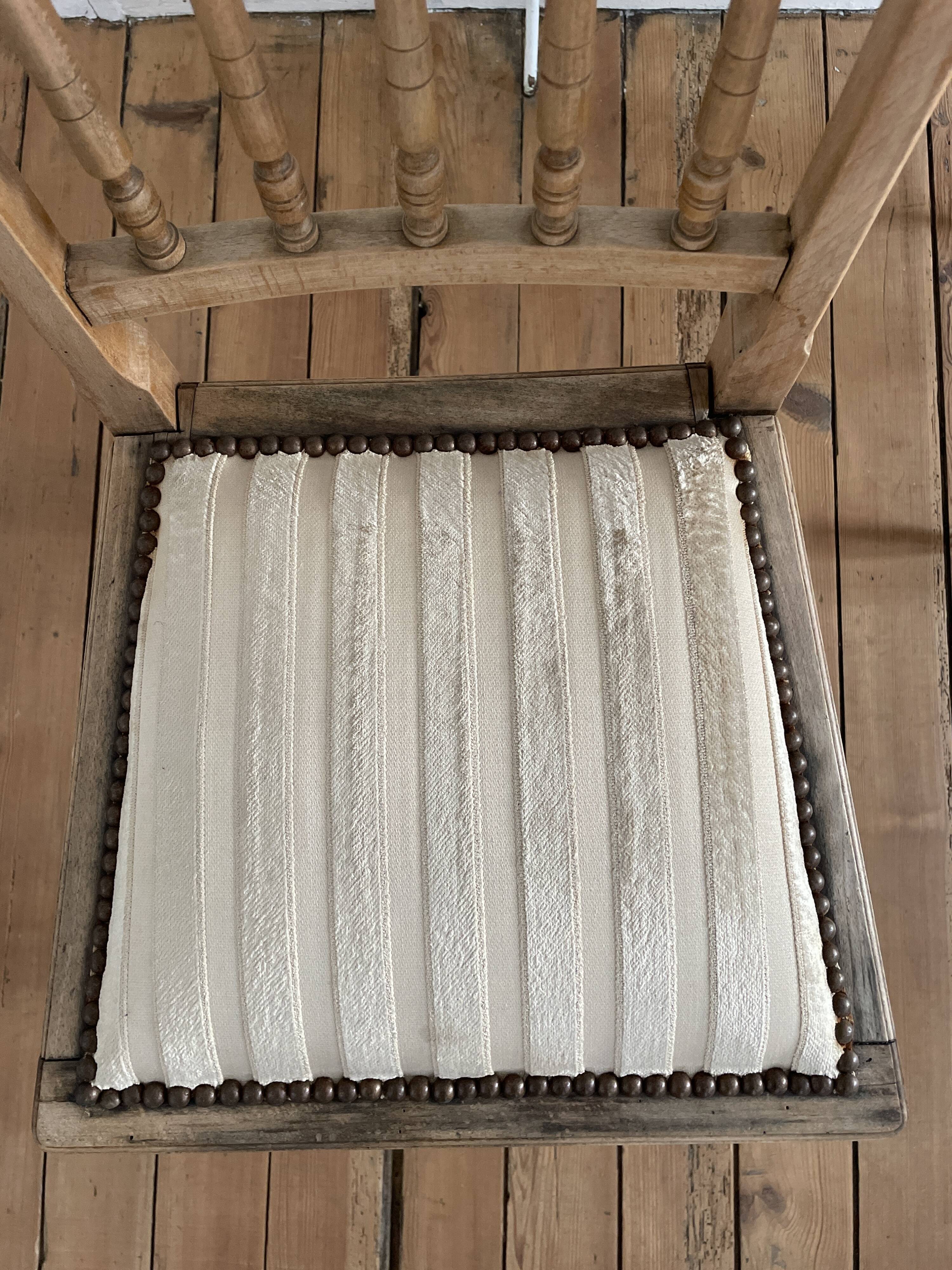 Series of 3 antique chairs Napoleon III