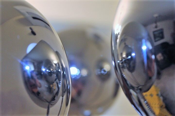 Lampadaire space age 5 feux eye ball articulés