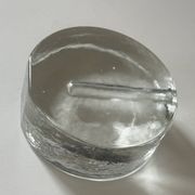 Walter glass vintage soliflore vase from the 70s