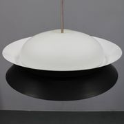 1950s Josef Hurka UFO pendant light for Napako, Czechoslovakia