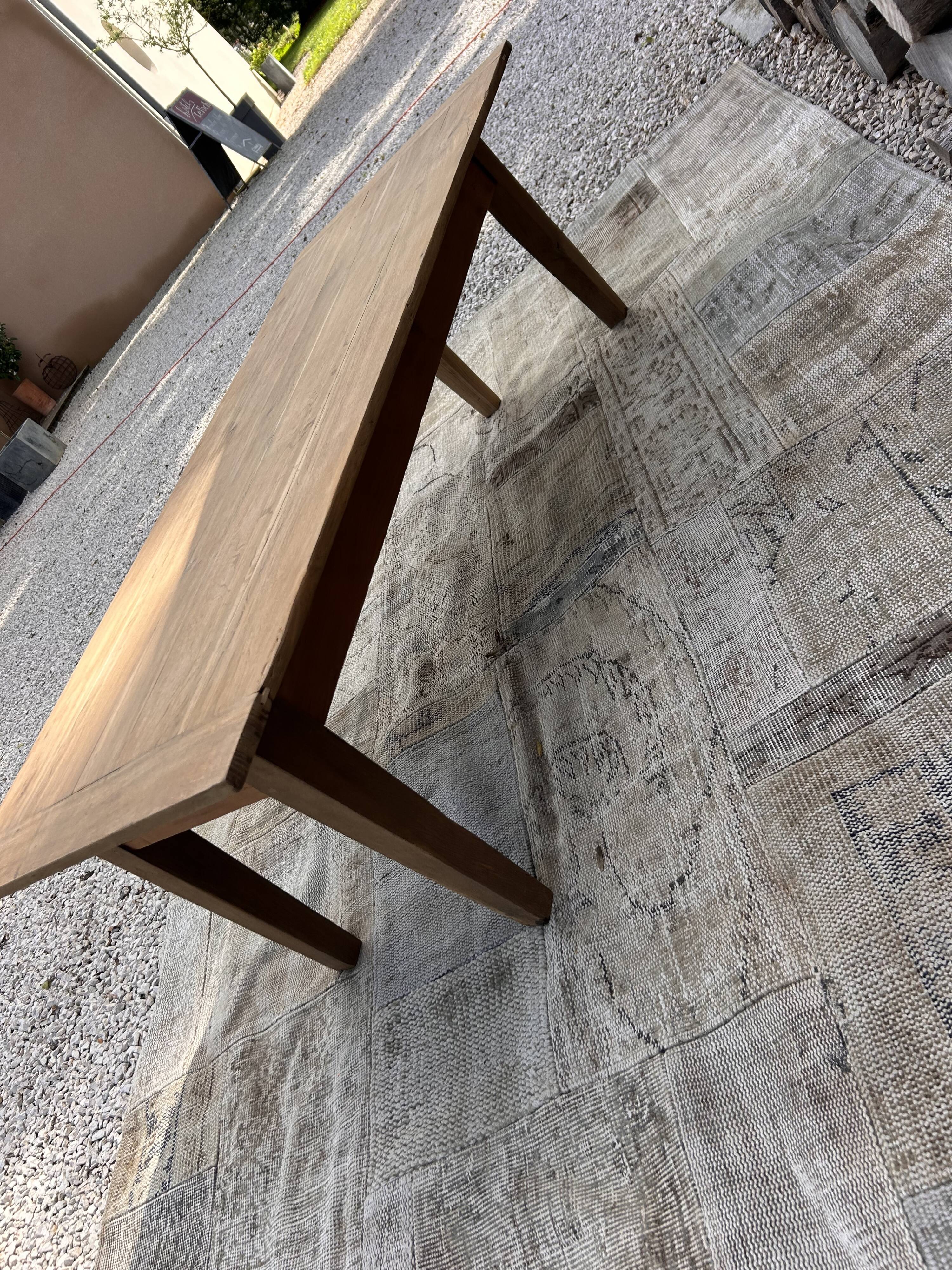 Renovated solid wood coffee table