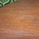 1960 stamped round teak dining table