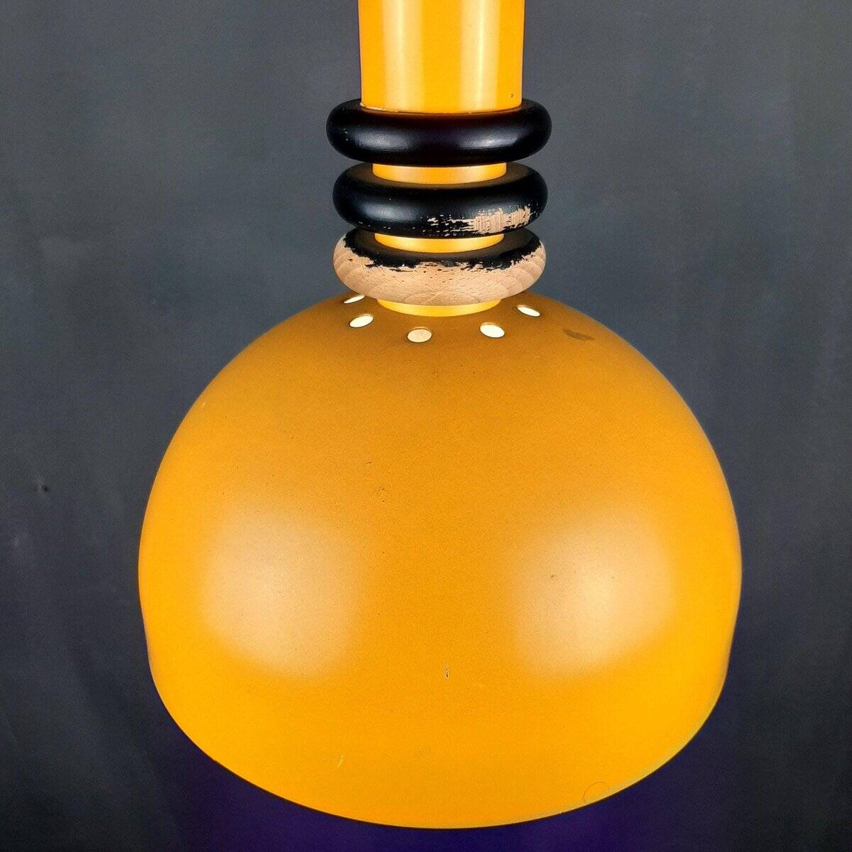 Suspended Metal Lamp by Sijaj Hrastnik, 1970s