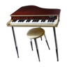 Piano et tabouret
