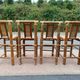 Bamboo high chairs