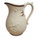 Old Pichet KG Lunéville No. 1 in ironstone, relief bird decoration, vintage