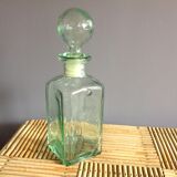 Carafe en verre verte