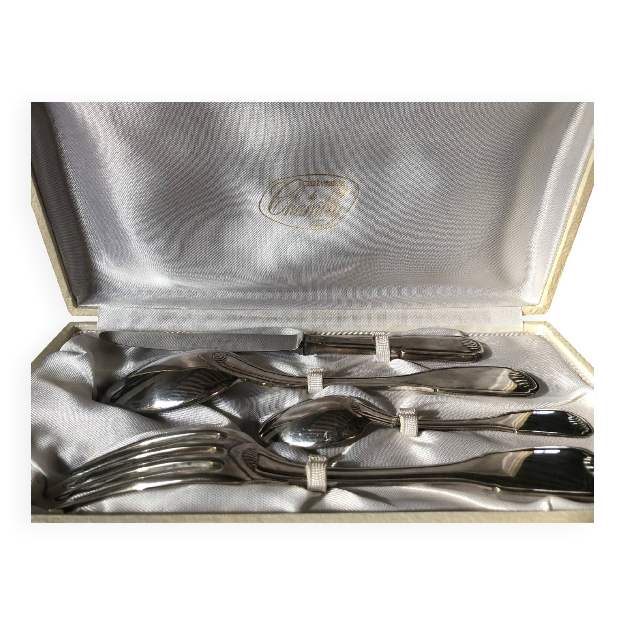 Silver-plated cutlery set - Chambly Silversmithing (4 pieces)