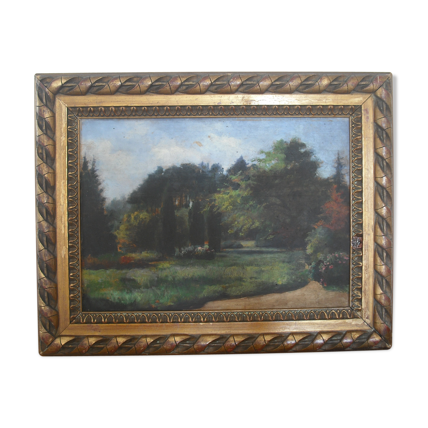 Landscape, wood oil 43 / 34.5