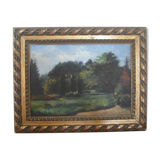 Landscape, wood oil 43 / 34.5